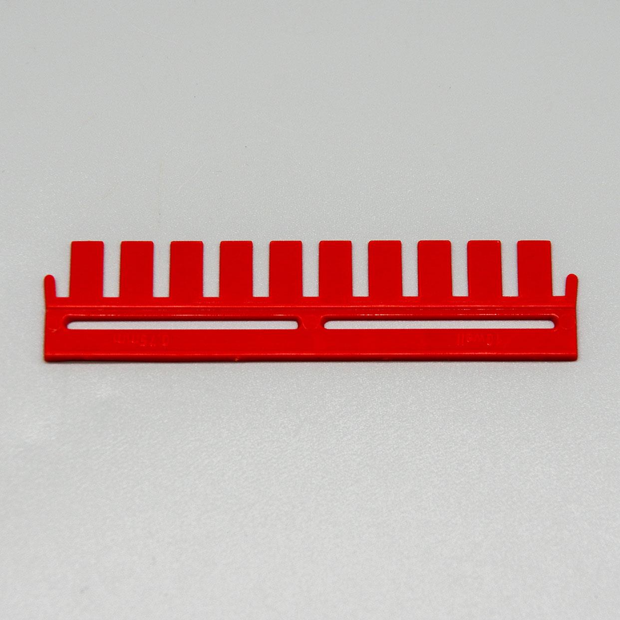 制胶梳，适配迷你垂直电泳仪，0.75mm，10齿0.75mm，10齿梳子