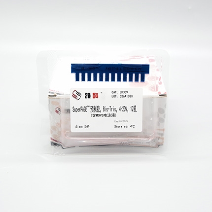 SuperPAGE™ 预制胶，Bis-Tris，4~20%，12孔(含MOPS电泳液)(即将下架)