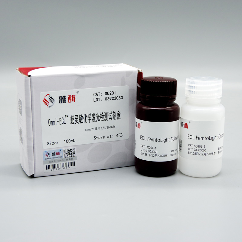 Omni-ECL™ 超灵敏化学发光检测试剂盒(飞克级)