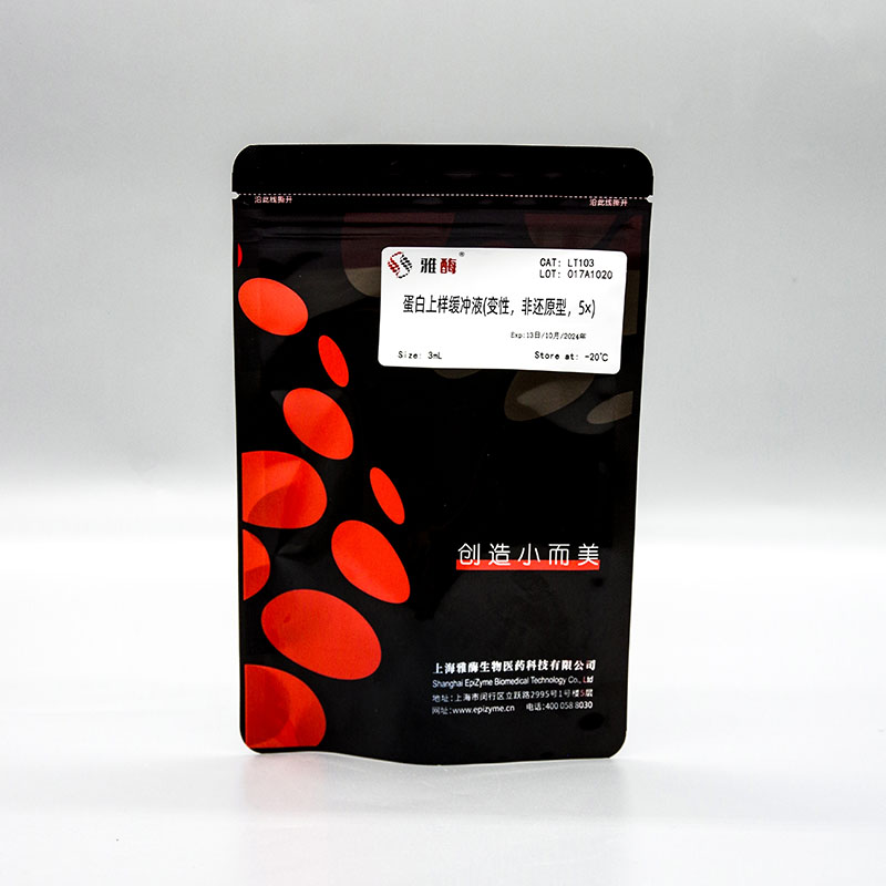蛋白上样缓冲液(变性，非还原型，5×)